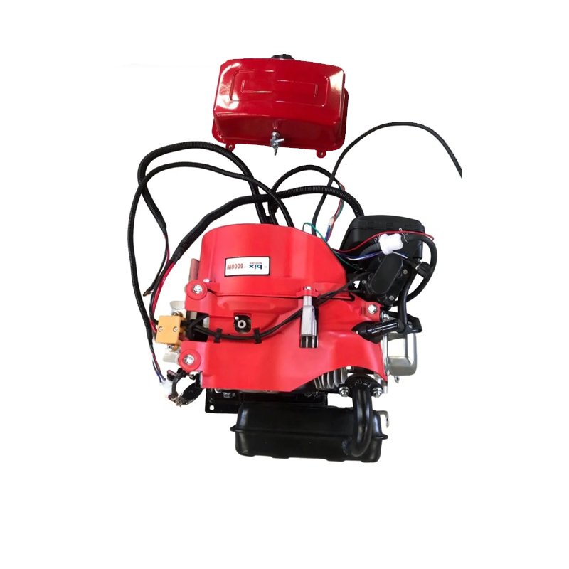 Üç Tekerli Elektrikli Kasalı Motor İçin 6000 W Benzinli Hibrit Motor